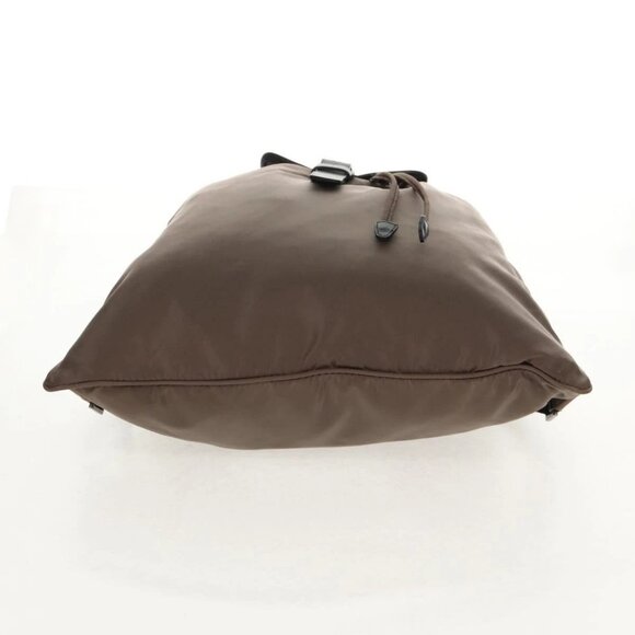 PRADA Backpack Nylon Gray Silver main image 14